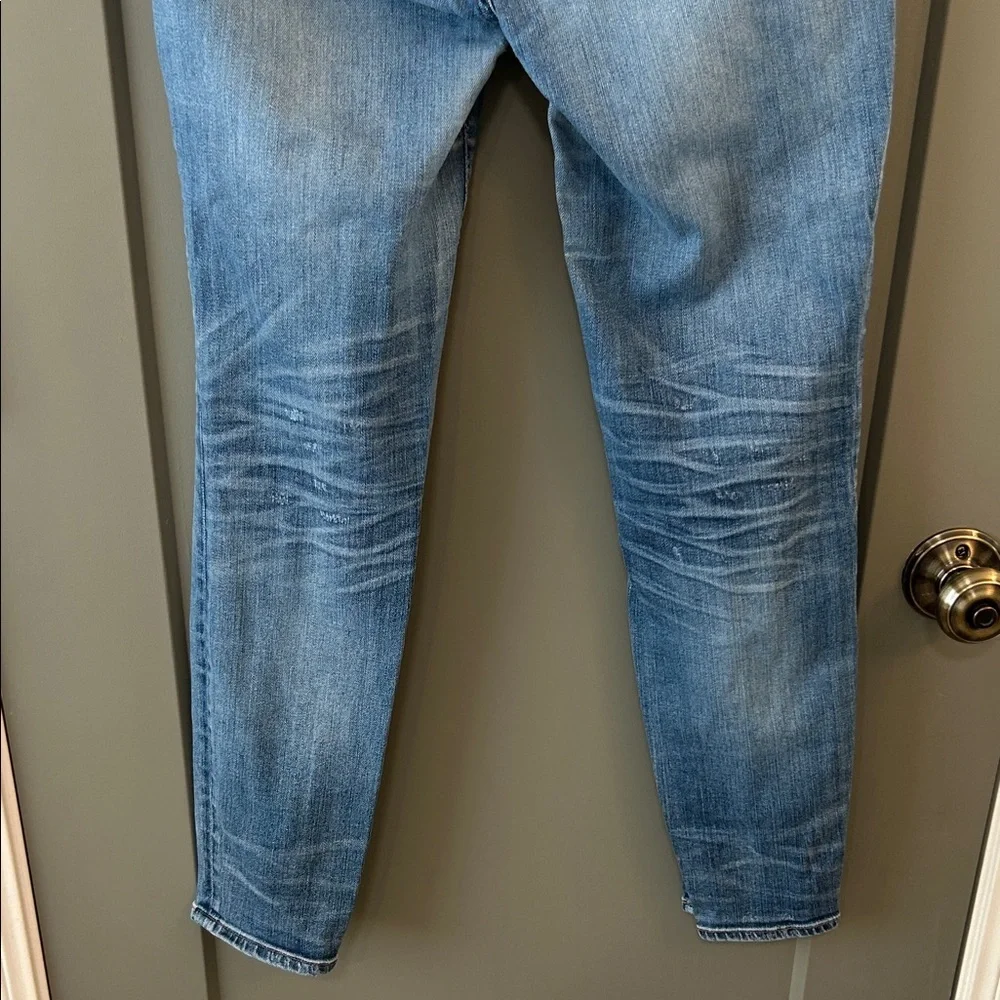 Madewell Skinny Faded Blue Denim Jeans Size 28